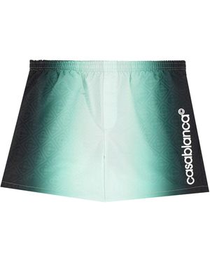 CASABLANCA Boxer Swimsuit - Green