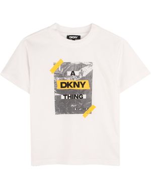 DKNY T Shirt With Logo - White