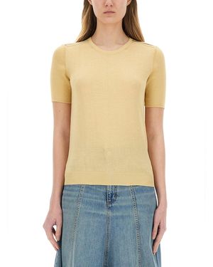 Paul Smith Knitted Tops - Blue
