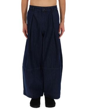YMC "Earth Deadbeat" Trousers - Blue