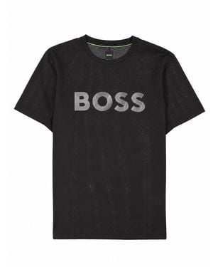 BOSS T-Shirt "Active" Con Logo - Black
