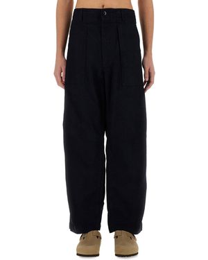 Engineered Garments Pantalone "Fatigue" - Nero