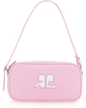 Courreges Borsa Baguette Réédition - Rosa
