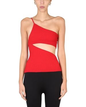 ANDREADAMO One-piece Top - Red