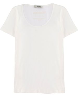 Max Mara S Max Mara Cotton Tshirt - White