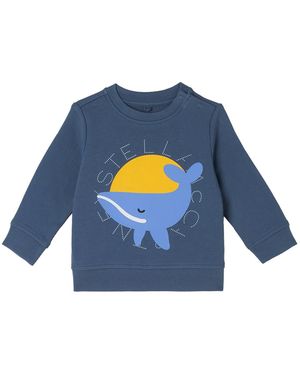 Stella McCartney "Sunny Whale" Sweatshirt - Blue