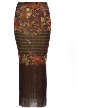 Jean Paul Gaultier Trendy Mini Skirt - Green