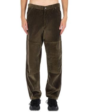 Moncler Ribbed Trousers - Green