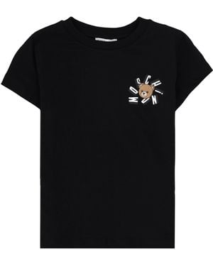 Moschino T-Shirt Con Logo - Black