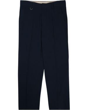 Paolo Pecora Pantalone Chino Loose Fit - Blue