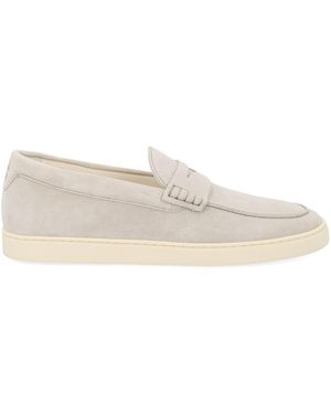 Brunello Cucinelli Suede Loafer - White