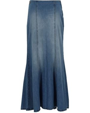 Lois Long Skirt "Rohan" - Blue
