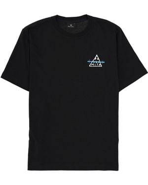 Paul Smith T-Shirt With Print - Black
