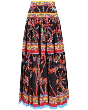 Dolce & Gabbana Gonna Lunga - Red