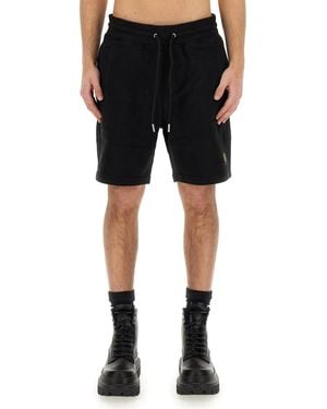 Belstaff Bermuda Con Logo - Nero