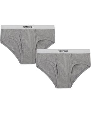 Tom Ford 2-Pack Slip - Gray