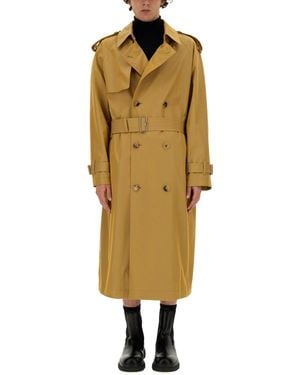 Burberry Relaxed Trench Coat - Metallic