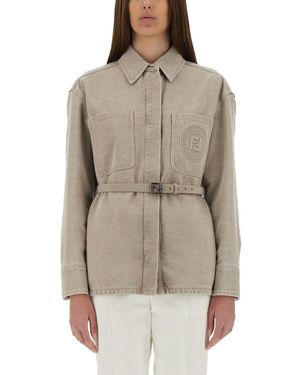 Fendi "Go-To" Jacket - Gray