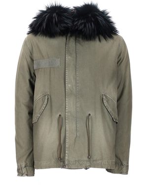 MR & MRS Parka Con Stampa - Green