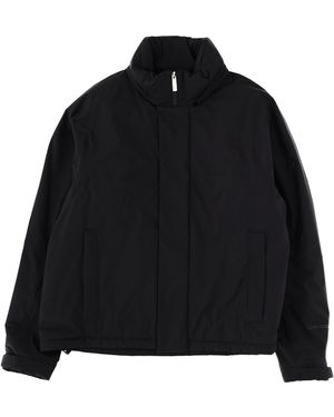 Laminar Jacket With Zip - Black