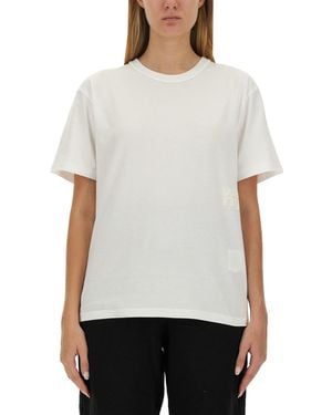 T By Alexander Wang Cotton Crew-Neck T-Shirt - White
