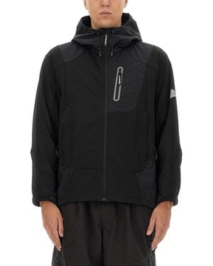 and wander Hooded Jacket With Adjustable Features - Black