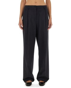 Aspesi Regular Fit Trousers - Blue