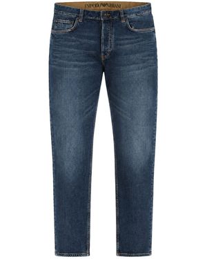 Emporio Armani Jeans 5 Tasche Vestibilità Regular - Blue