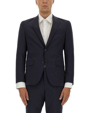 BOSS Slim Fit Dress - Blue
