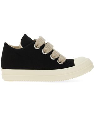 Rick Owens Sneaker "Jumbo Lace" - Nero