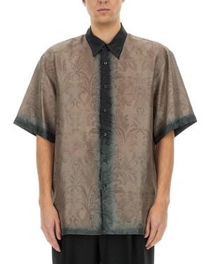 Dries Van Noten Silk Shirt - Grey