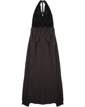 120% Lino Abito - Black