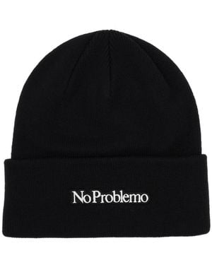 No Problemo Cap With Logo - Black