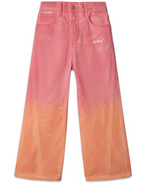 Off-White c/o Virgil Abloh Wide Leg Pant - Pink