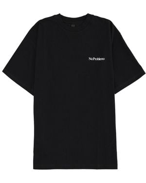 No Problemo T-Shirt With Logo - Black
