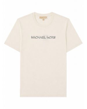 MICHAEL Michael Kors T-Shirt Con Logo - Natural