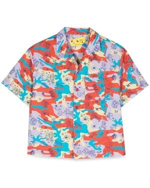 Off-White c/o Virgil Abloh Bowling Shirt - White