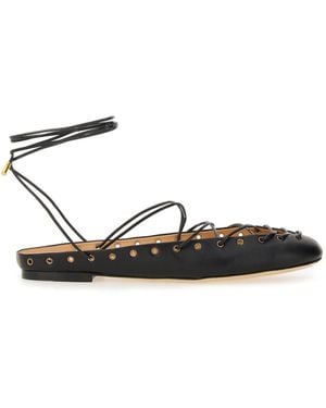 Chloé Ballerina "Ghillies" - White