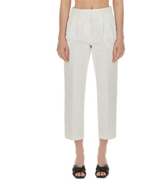 MICHAEL Michael Kors Cropped Trousers - White