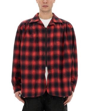 A.I.E. Plaid Shirt - Red