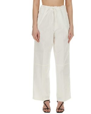 Victoria Beckham Wide Leg Trousers - White
