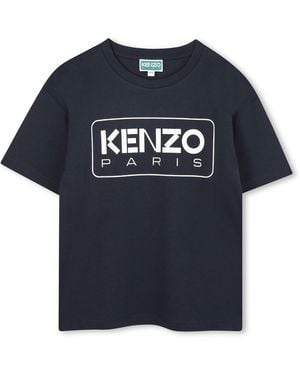 KENZO T-Shirt With Logo - Blue