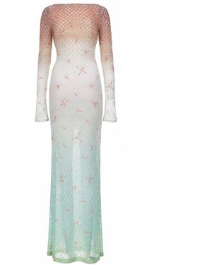 Missoni Abito Lungo Copricostume - Multicolor