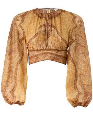 Zimmermann Wanderlust Bodice - Natural