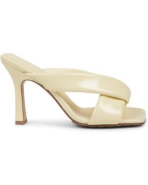 Bottega Veneta Sandals Riva Leather - Natural
