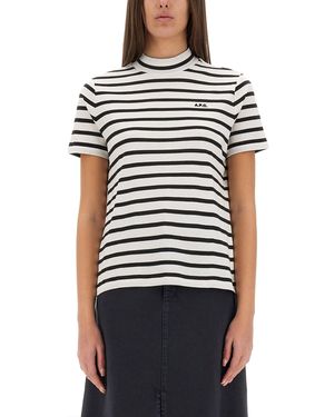 A.P.C. A. P.C. T-Shirt "Caroll" - Bianco