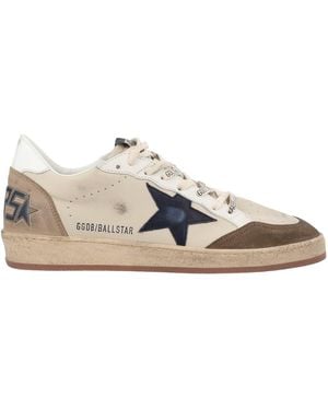 Golden Goose Trainer "Ball Star" - White