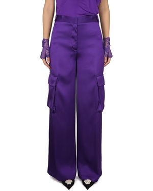 Versace Duchesse Pants - Purple