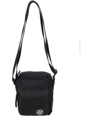 Stone Island Borsa A Tracolla - Black