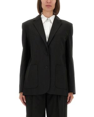 THE GARMENT "Pluto" Blazer With Bow - Black